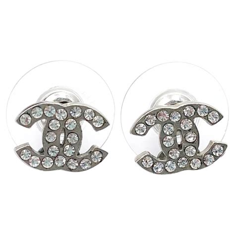 chanel classic earrings small|Earrings .